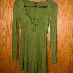 NWOT Size small green dress